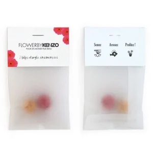 2 billes à graines dans sachet en papier calque – CALQUE BILLES