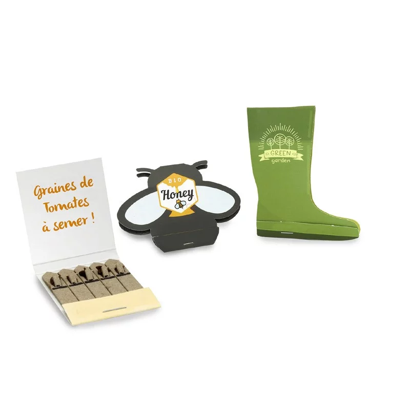 5 Bâtonnets de graines en carton biodégradable – BATOGRAINES – Image 2