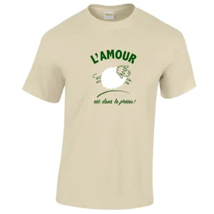 T-shirt AMOUR DANS LE PRÉ