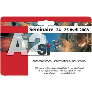 Badge sur-mesure en PVC – PERSO