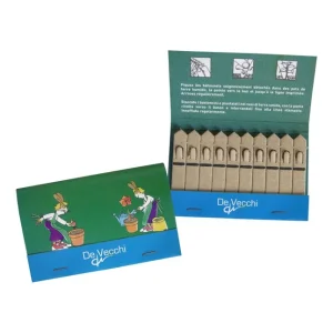 10 Bâtonnets de graines en carton biodégradable – BATOGRAINES