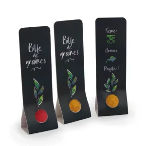 Bille à graines dans cavalier en carton – BILLE