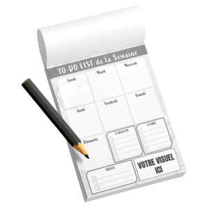 Bloc de planification en papier certifié – A5