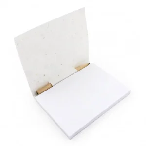 Bloc-notes biodégradable avec graines et crayon – BLOCAGRAINES