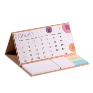Bloc-notes calendrier en papier recyclé – CALECO
