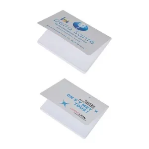 Blocs notes repositionnables blanches – WHITE NOTES