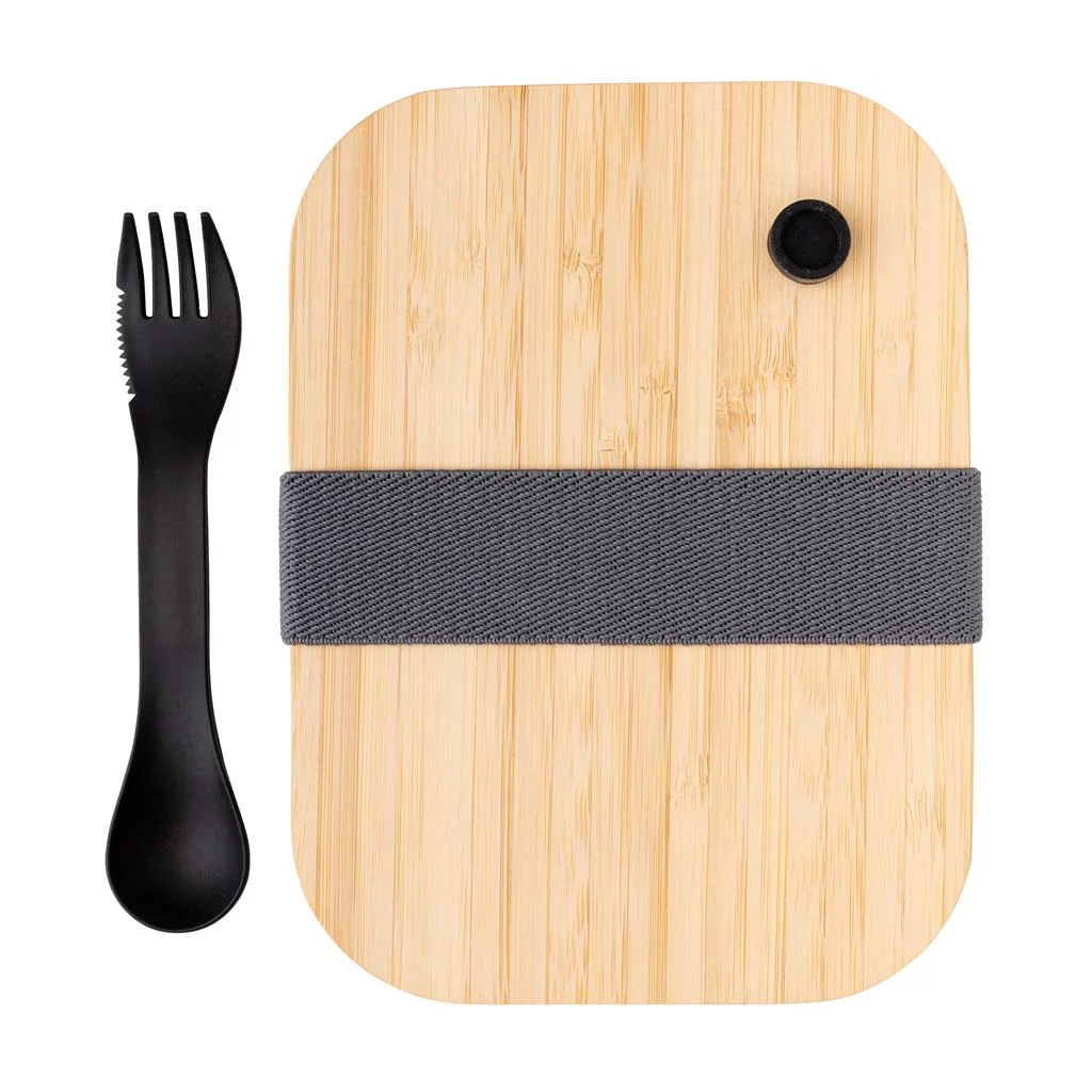 Boite repas en verre avec couvercle en bambou – 750ml – BENTO – Image 7