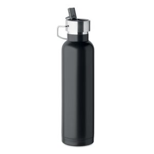 Bouteille double paroi en inox recyclé avec paille intégrée – 660ml – RIFLOW
