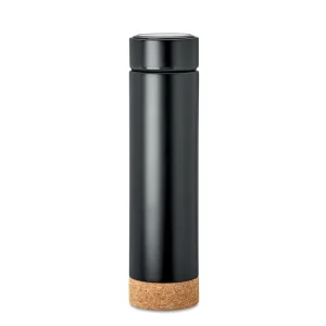 Bouteille isotherme avec infuseur à thé en inox et liège – 450ml – POLE CORK