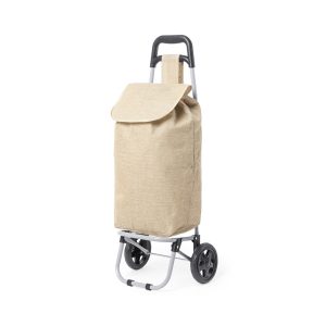 Caddie de course pliable en jute – 30x52x20cm – BENORAX