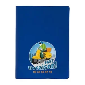 Cahier A5, A6 en PVC souple – Dos carré collé – COLOR PVC