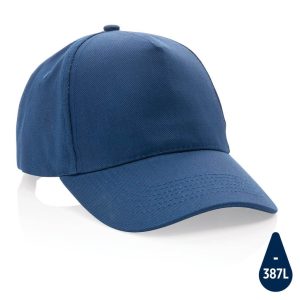 Casquette en coton recyclé – 5 pans – 280g – IMPACT
