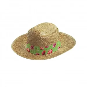 Chapeau en paille dorée – HAVANA