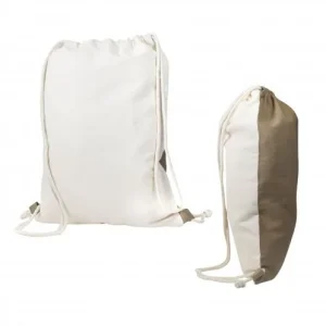 Gym bag bicolore en coton recyclé – 180g – RECTOVERSO