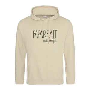 Sweat capuche PAPA'RFAIT
