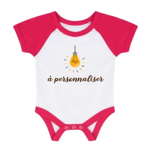 Body Bébé Bicolore personnalisable