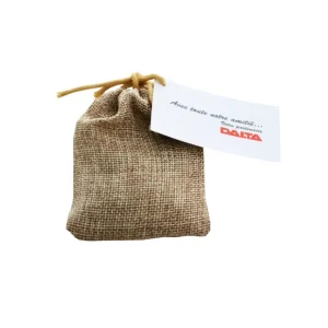 Lavande séchée dans pochon en toile de jute – POCHON