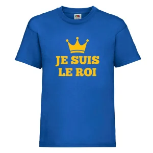 T-shirt enfant JE SUIS LE ROI