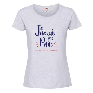T-shirt JE SUIS PAS PETITE