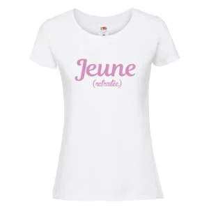 T-shirt JEUNE RETRAITÉE