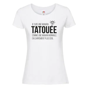 T-shirt MAMAN TATOUÉE