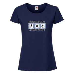 T-shirt BIEN OCCUPÉ EN RETRAITE
