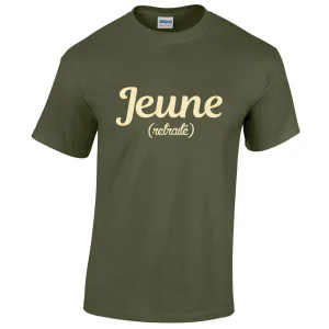 T-shirt JEUNE RETRAITÉ