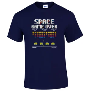 T-shirt SPACE GAME OVER