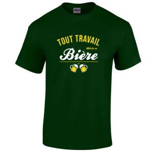 T-shirt TRAVAIL BIERE
