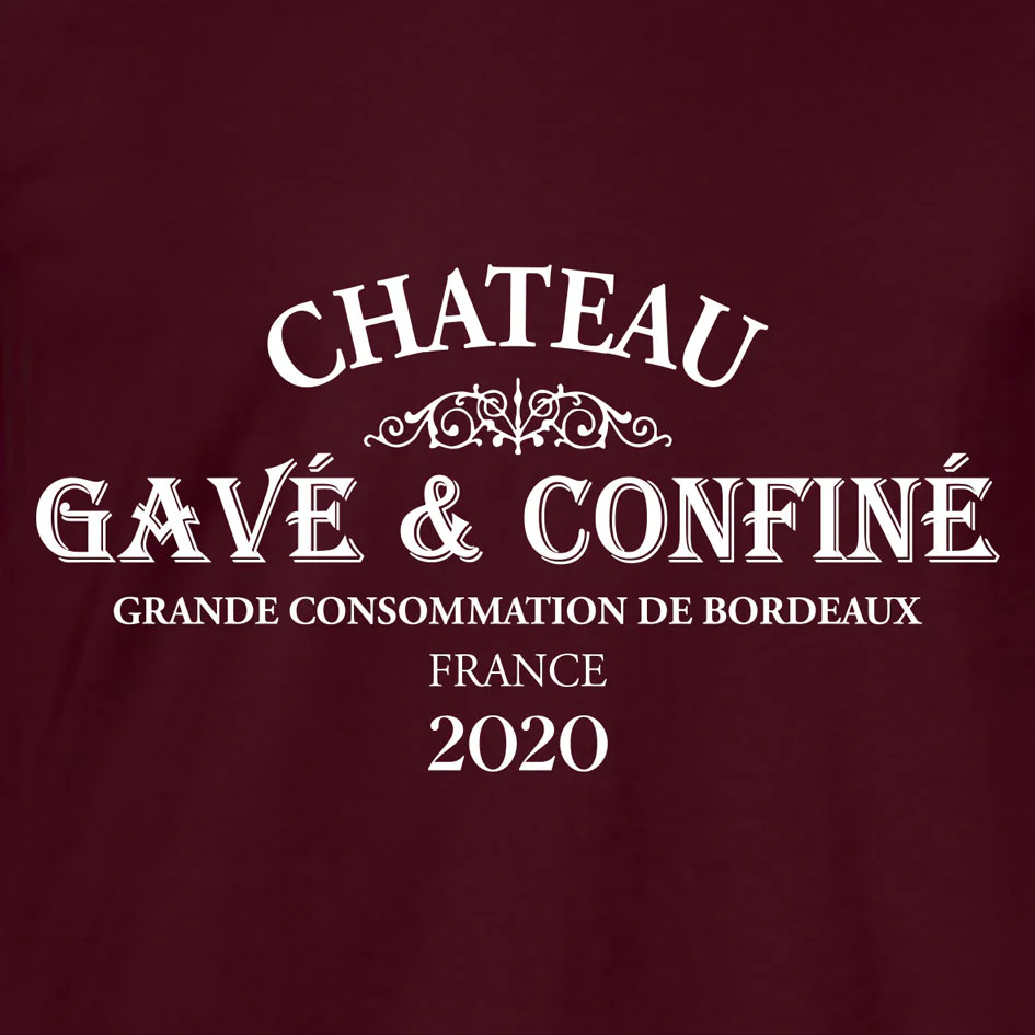T-shirt GAVÉ BORDEAUX – Image 4