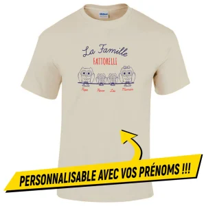 T-shirt FAMILLE HIBOU