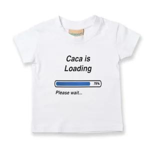 T-Shirt Bébé CACA IS LOADING