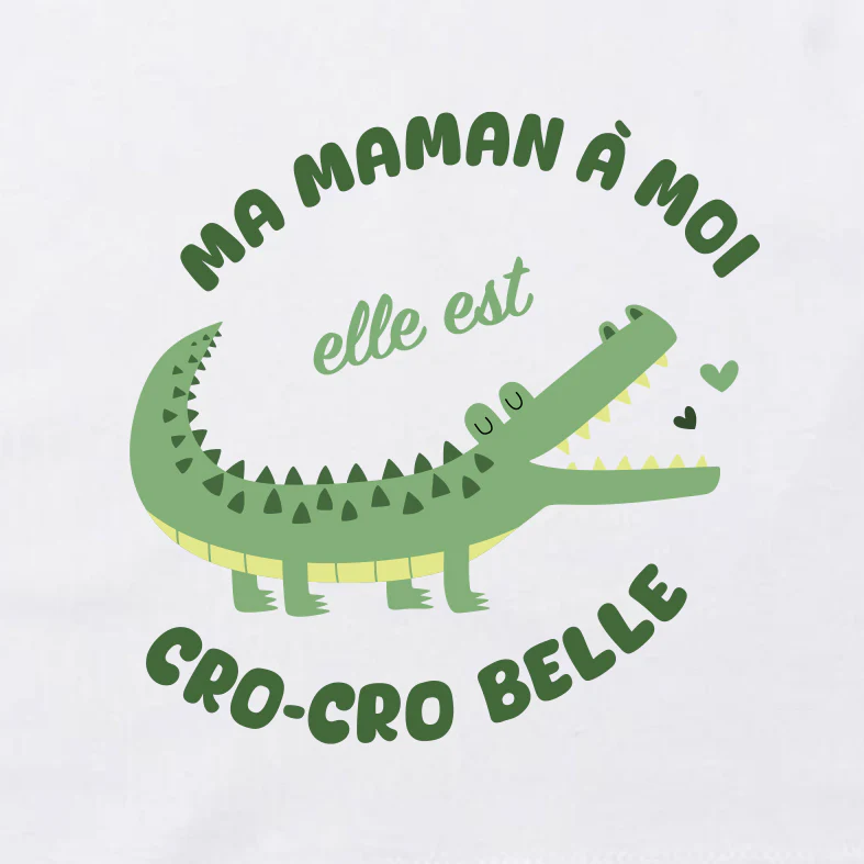 T-Shirt Bébé CRO CRO BELLE – Image 2