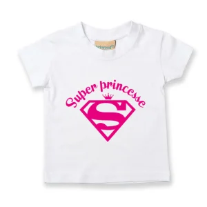 T-Shirt Bébé SUPER PRINCESSE