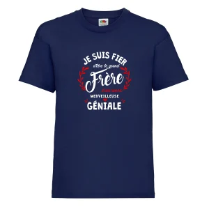 T-shirt enfant FIER D'ÊTRE FRÈRE