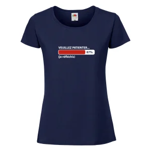 T-shirt VEUILLEZ PATIENTER