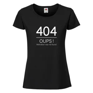 T-shirt ERREUR 404