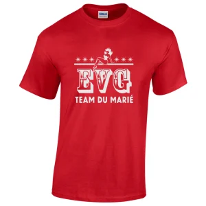 T-shirt EVG TEAM DU MARIÉ