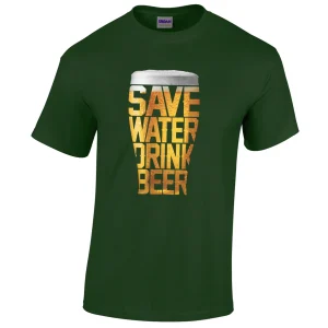 T-shirt SAVE WATER DRINK BEER