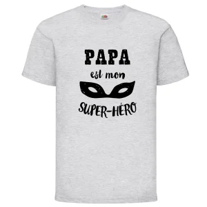 T-shirt enfant PAPA SUPER HÉRO