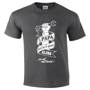 T-shirt SI PAPA PEUT PAS
