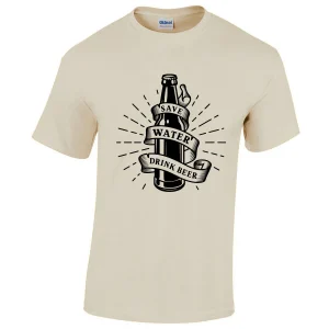 T-shirt SAVE WATER DRINK BEER