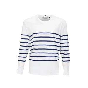 Marinière mixte manches longues en coton bio – 230g – MALO