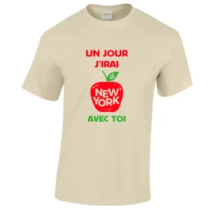 T-shirt J'IRAI A NEW YORK