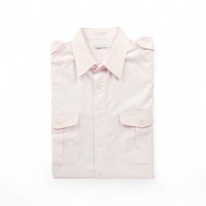 Chemise classique Homme uni Rose