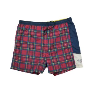 Short de bain Homme Rouge