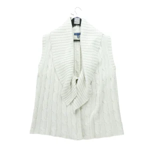 Gilet Femme 100% soie Blanc