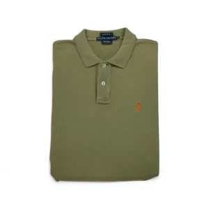 Polo manches courtes Femme  Kaki