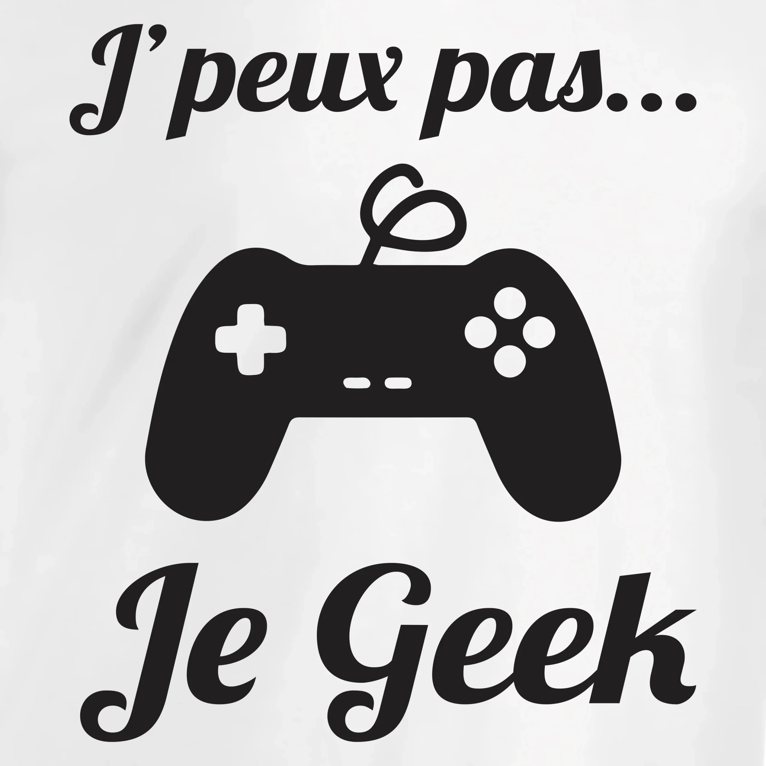T-shirt PEUX PAS GEEK – Image 2