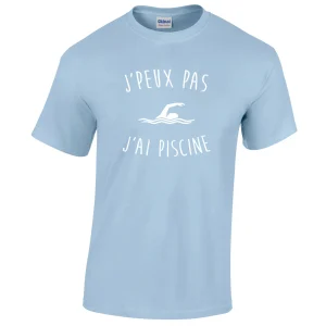 T-shirt PEUX PAS PISCINE